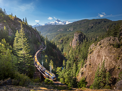 West Canada by Train